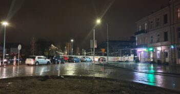 Droższy dworzec autobusowy.