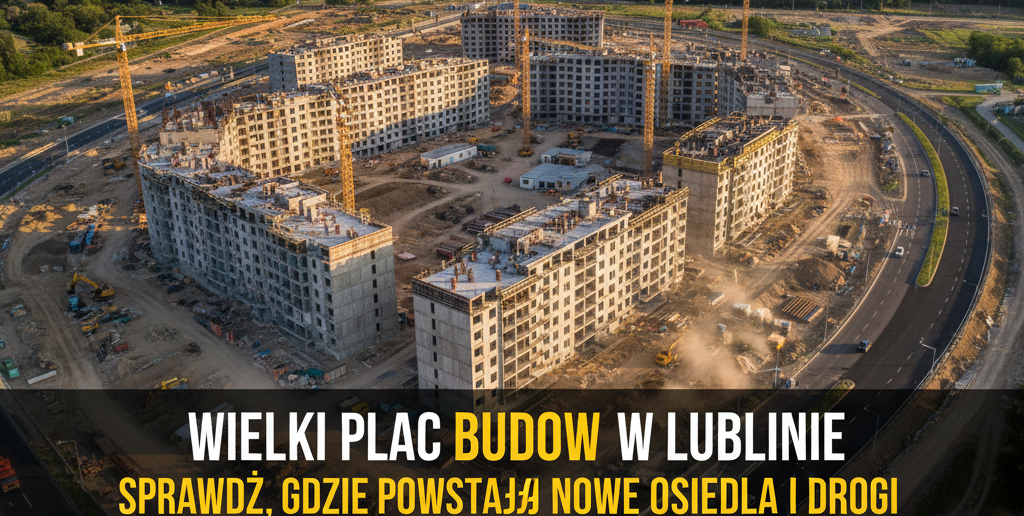 Gdzie w Lublinie powstają nowe osiedla i drogi