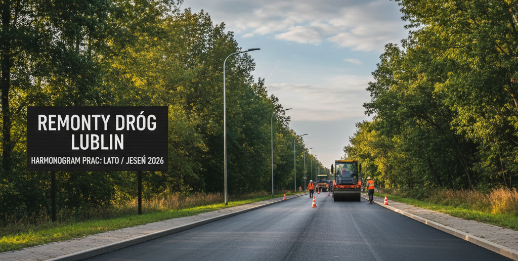 Remonty dróg w Lublinie 2026