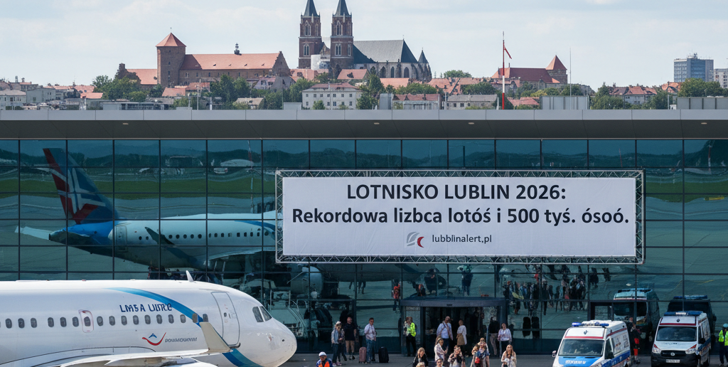 Lotnisko Lublin 2026: Rekordowa liczba lotów i 500 tys. osób
