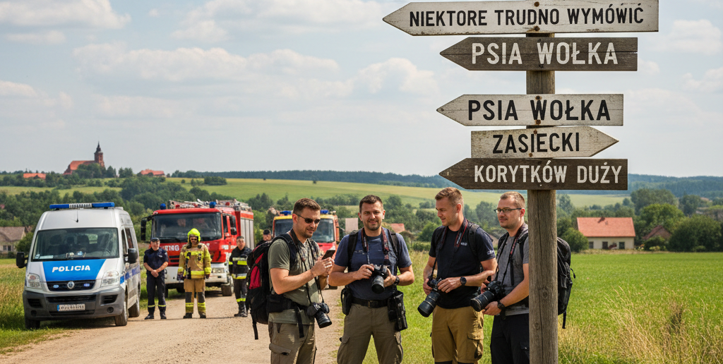 Najdziwniejsze nazwy miejscowości w Lubelskiem. Niektóre trudno wymówić