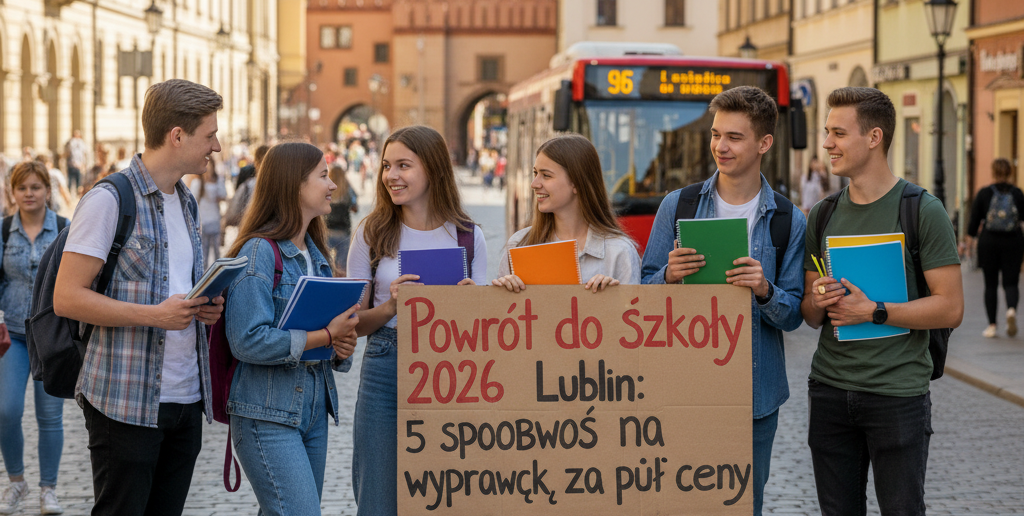 Powrót do szkoły 2026 Lublin: 5 sposobów na wyprawkę za pół ceny