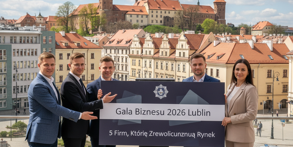 Gala Biznesu 2026 Lublin: 5 firm, które zrewolucjonizują rynek